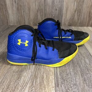 Under Armour Youth Size 6 Jet 2019 3022121-404 Blue Basketball Sneaker Shoes